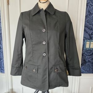 Tilley spring fall utility jacket - size 10 - work travel, structured, outdoors